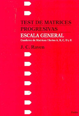Test de Matrices Progresivas Escala General (Spanish Edition) | J.C. Raven