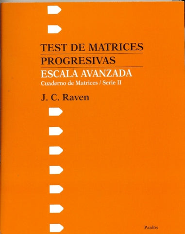TEST DE MATRICES PROGRESIVAS | John C. Raven