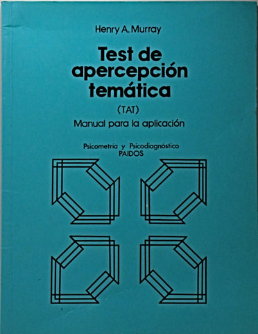TEST DE APERCEPCION TEMATICA con laminas | Henry A. Murray