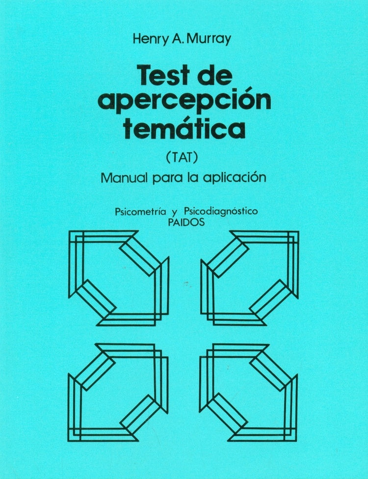 TEST DE APERCEPCION TEMATICA (SOLO EL MANUAL) | Henry A. Murray