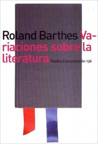 Variaciones sobre la literatura | Barthes-González