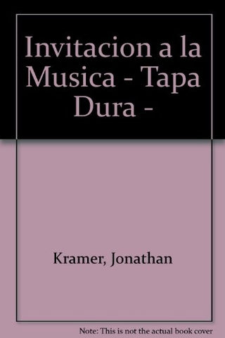 Invitacion a la musica | Jonathan Kramer
