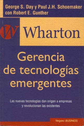 GERENCIA DE TECNOLOGÍAS EMERGENTES | Edith Wharton