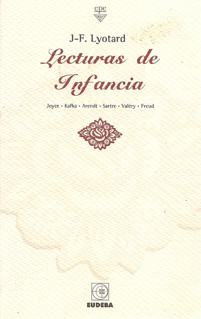 LECTURAS DE INFANCIA.. | Jean-François Lyotard