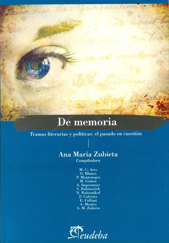 De memoria | Ana María Zubieta