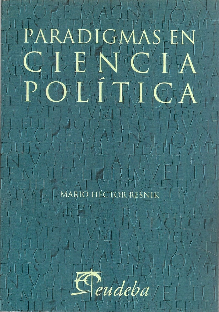 PARADIGMAS EN CIENCIA POLITICA