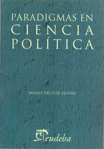 PARADIGMAS EN CIENCIA POLITICA