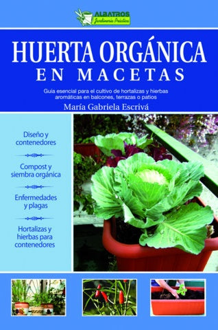 Huerta organica en macetas | Gabriela Escriva
