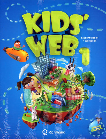 KIDS WEB 1 STUDENTS BOOK + WORBOOK..