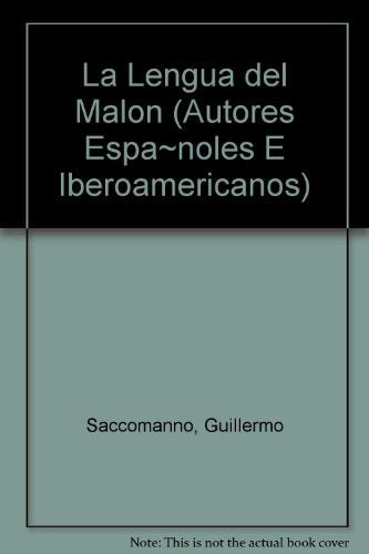 la lengua del malon | Guillermo Saccomanno