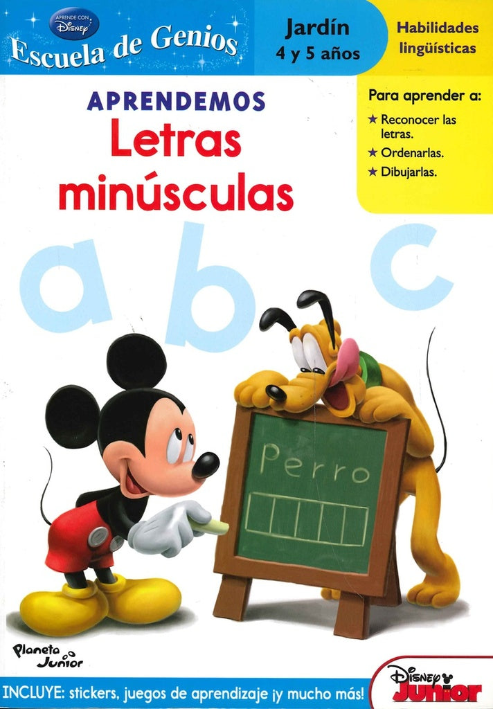 Aprendemos letras minúsculas