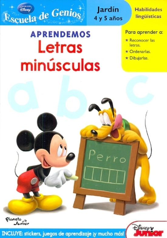 Aprendemos letras minúsculas