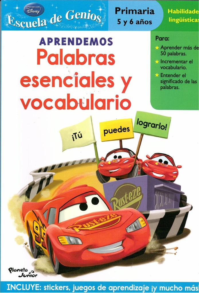 Aprendemos palabras esenciales y vocabulario