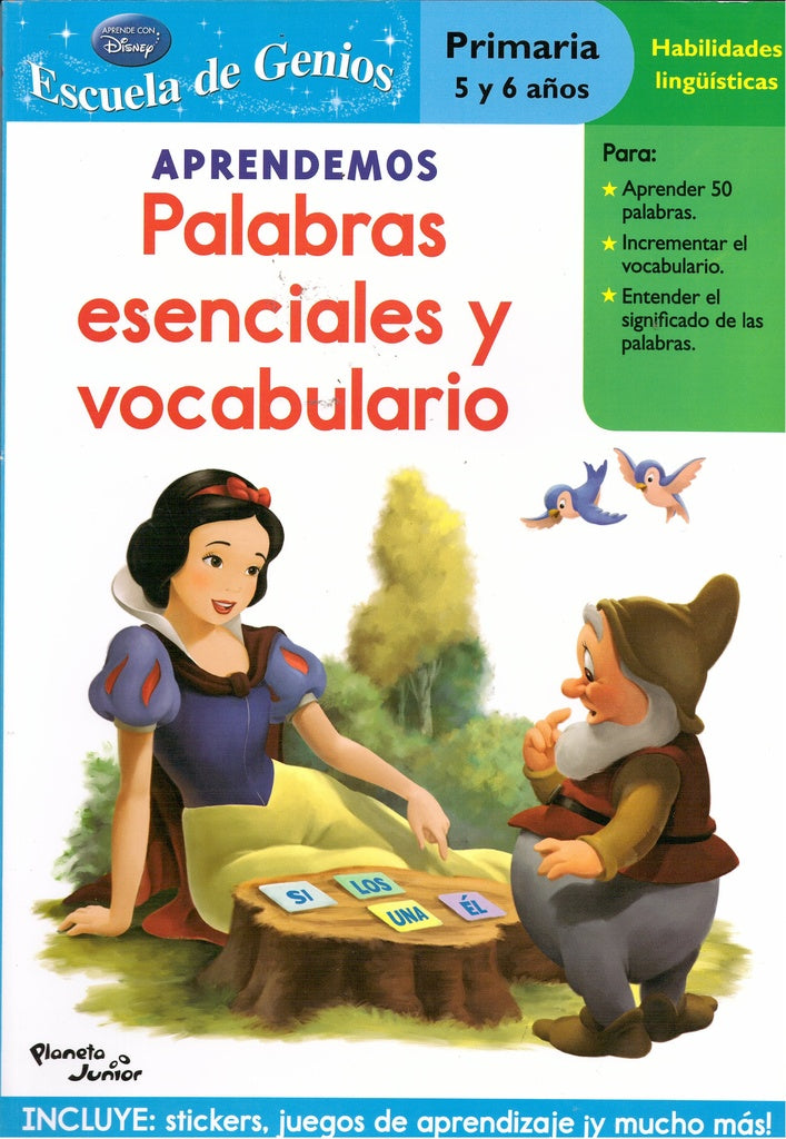 Aprendemos palabras esenciales y vocabulario
