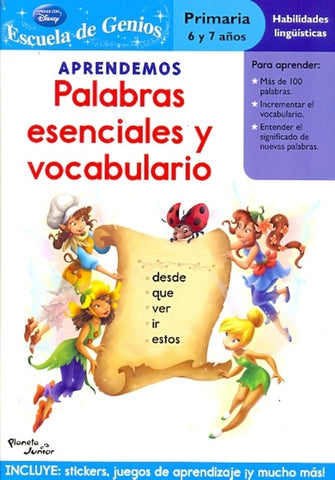 Aprendemos palabras escenciales hadas