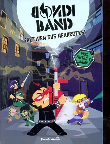 Bondi band! superheroes a rockear (stikers)