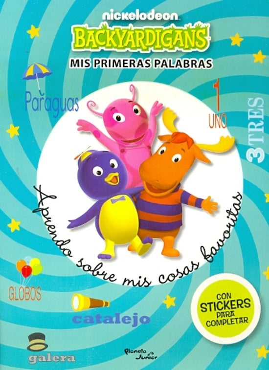 backyardigans, aprendo sobre mis cosas favoritas
