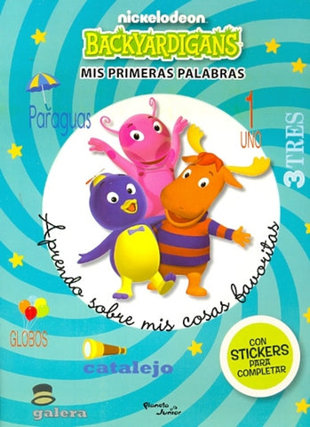 backyardigans, aprendo sobre mis cosas favoritas