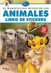 El maravilloso mundo de los animales. Libro de stickers