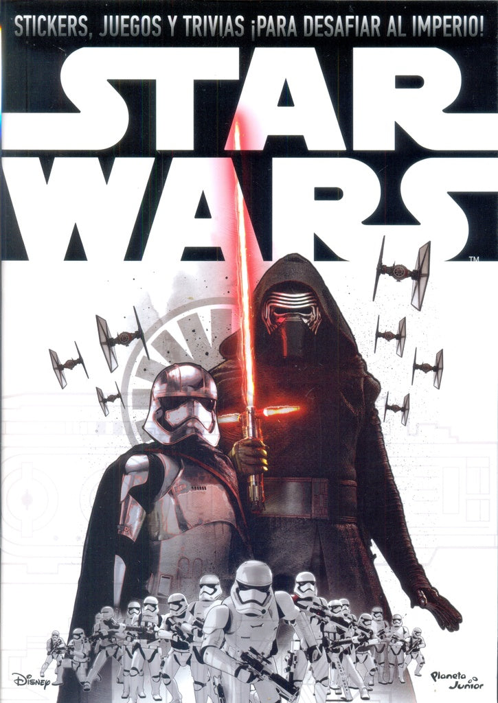 STAR WARS EPISODIO VII LIBRO STICKERS *