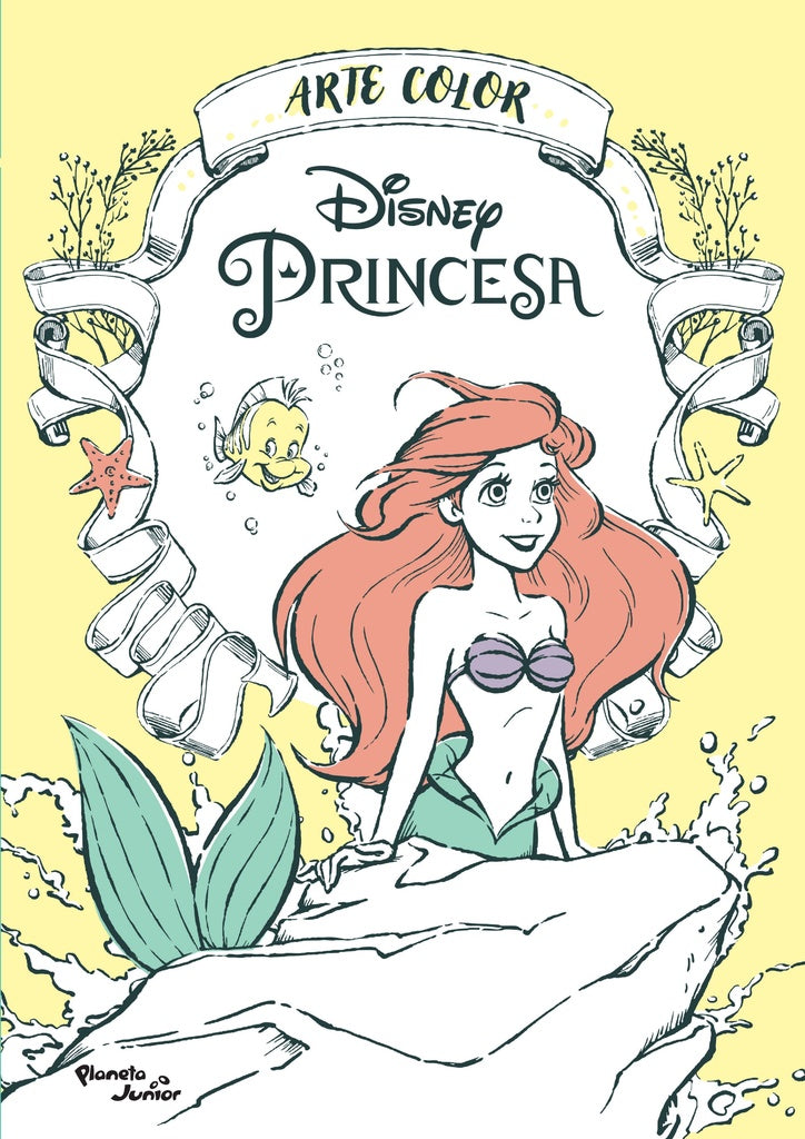 Arte color. Disney princesa