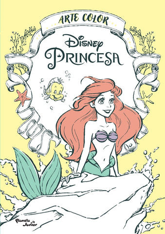 Arte color. Disney princesa