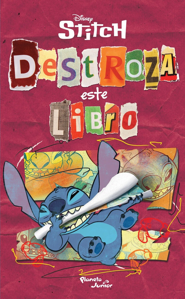DESTROZA ESTE LIBRO- STITCH..