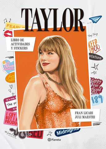 TAYLOR SWIFT LIBRO DE ACTIVIDADES Y STICKERS | FRANCISCO   LICARI