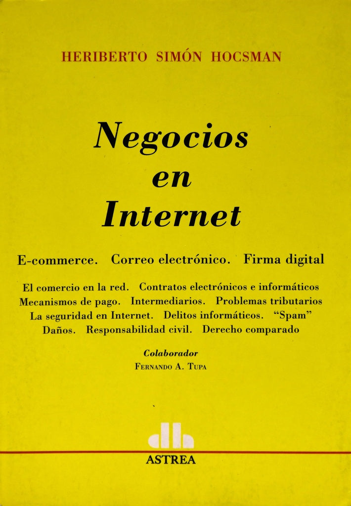 NEGOCIOS EN INTERNET | HERIBERTO SIMON  HOCSMAN