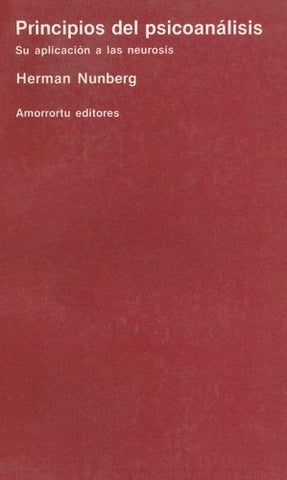 Principios del psicoanalisis  | HERMAN NUNBERG