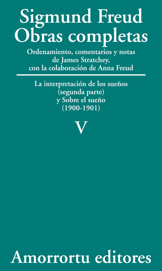 OBRAS COMPLETAS V | Sigmund Freud