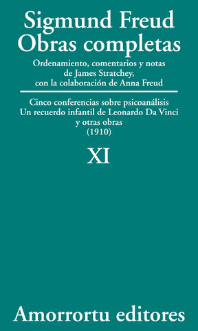 SIGMUND FREUD OBRAS COMPLETAS 11.. | Freud-Etcheverry
