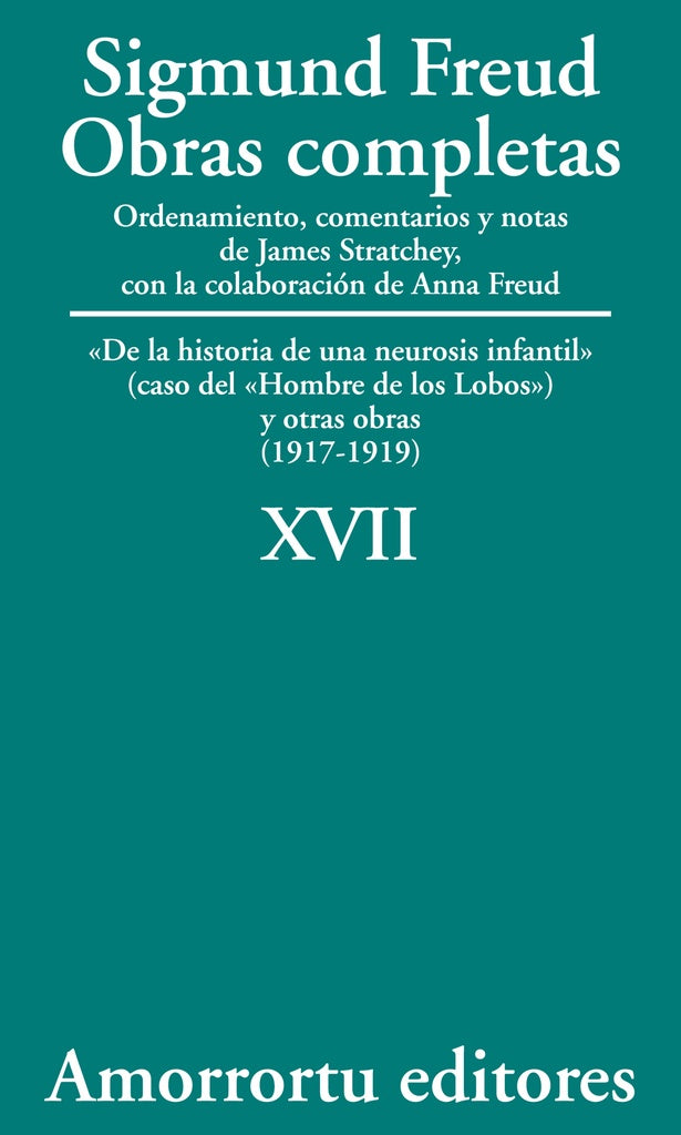 OBRAS COMPLETAS S.FREUD:VOL.17.. | Freud-Etcheverry