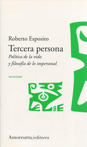 TERCERA PERSONA  | Roberto Esposito