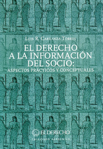 El derecho a la información del socio | Luis Carranza Torres