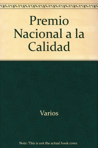 PREMIO NACIONAL A LA CALIDAD.. | RUBEN  RICO