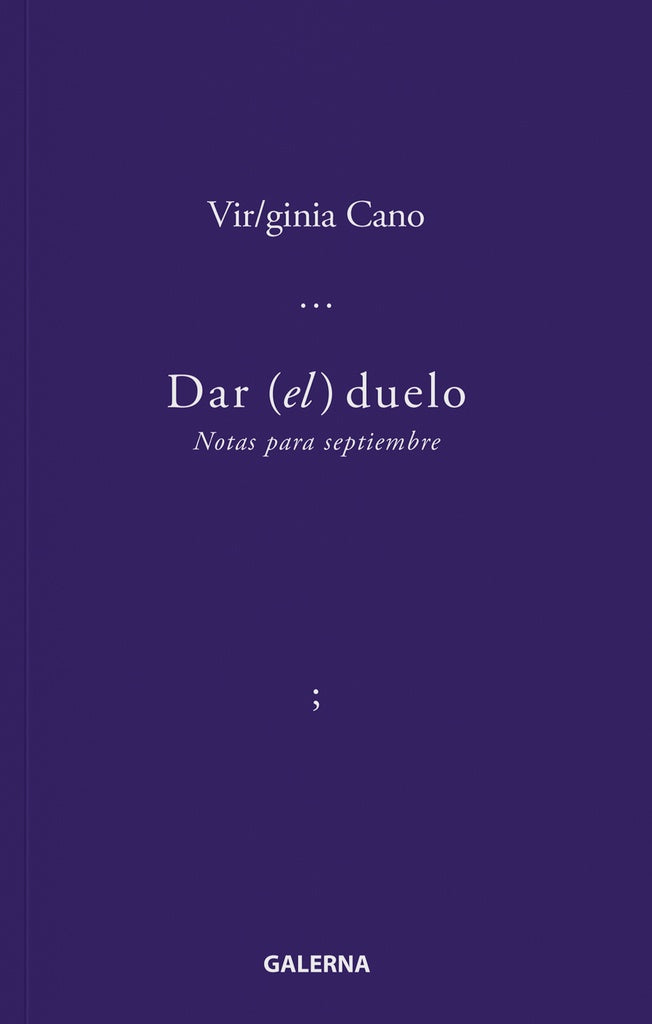 Dar el duelo | Vir Cano