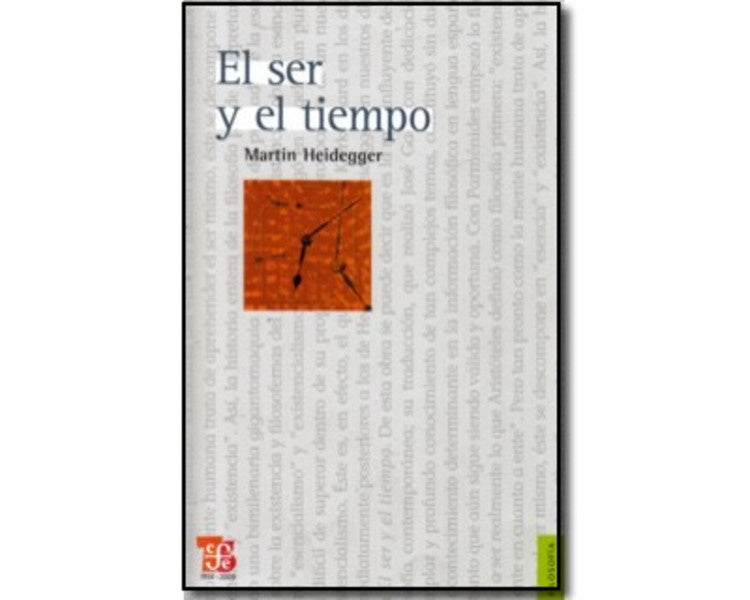 El ser y el tiempo | Heidegger, Gaos