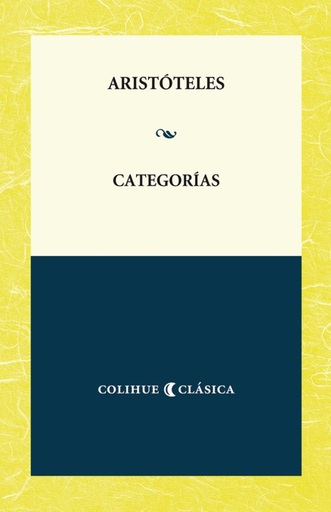 CATEGORIAS.. | Aristóteles