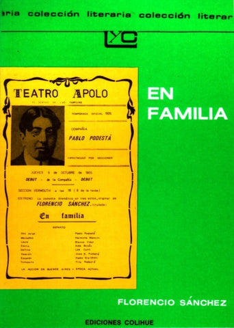 En familia | Florencio Sánchez