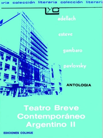 Teatro breve contemporáneo argentino