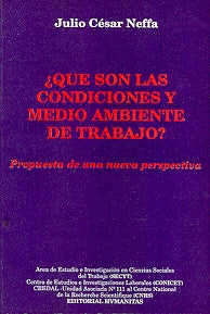 Qué son las condiciones y medio ambiente de trabajo | Julio César Neffa