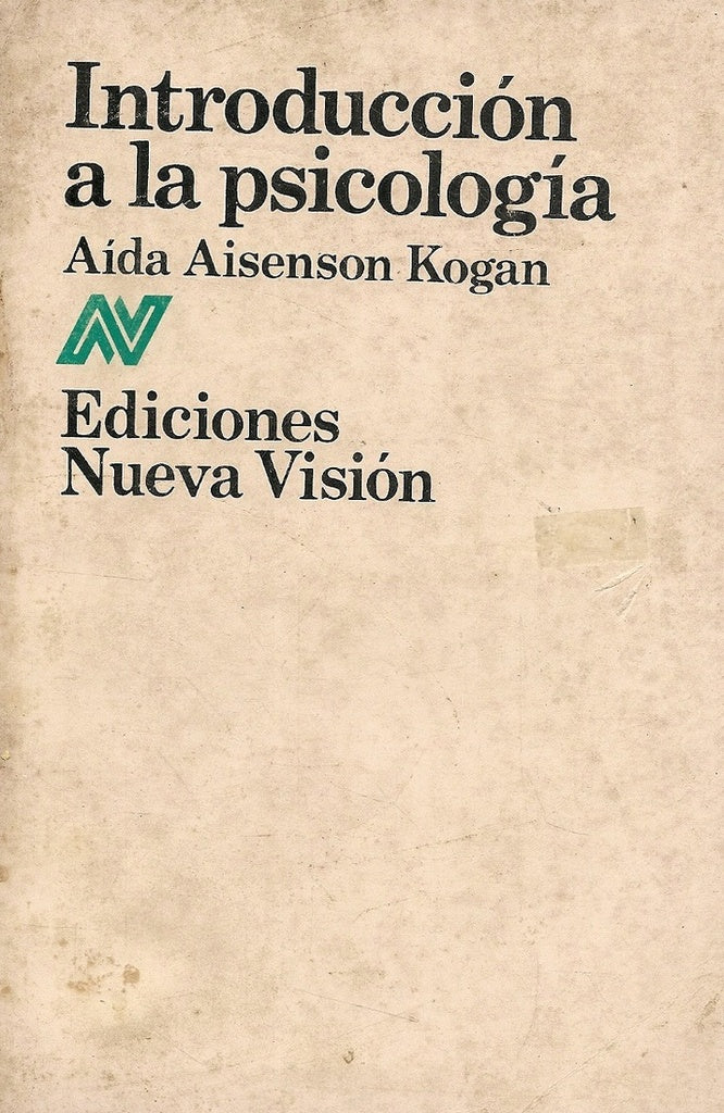 Introducción a la psicología  | Aída Aisenson Kogan