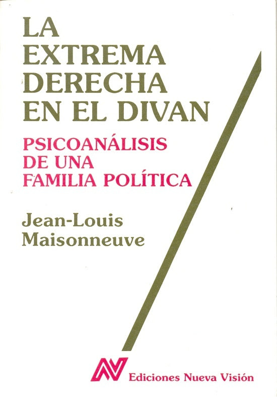 Extrema derecha sobre el diván, La | Maisonneuve-Pons