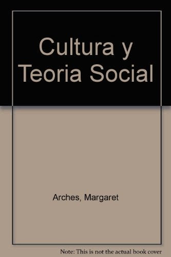 Cultura y teoría social | Archer-Pons