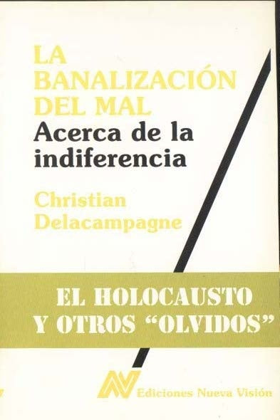 La banalizacion del mar  | Christian Delacampagne