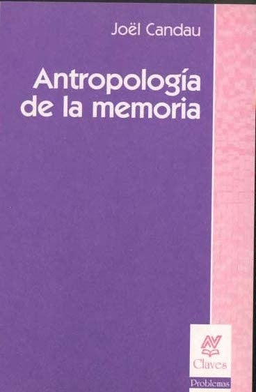 Antropologia de la memoria | joel Candau