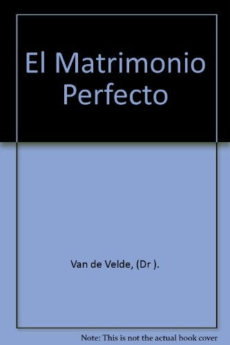 Matrimonio perfecto, El | T.H. Van de Velde