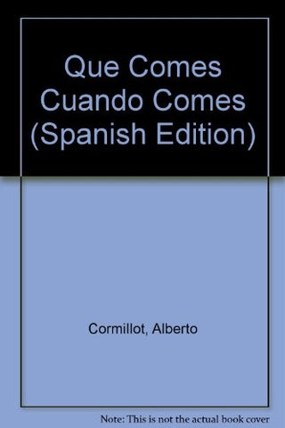 Tablas de la alimentación, Las | Alberto  Cormillot