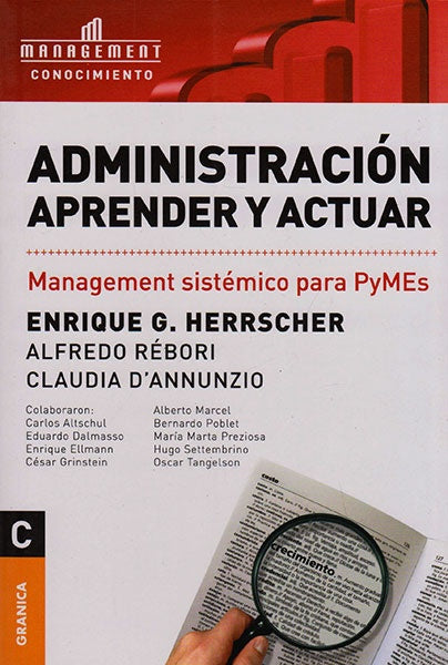 ADMINISTRACION APRENDER Y ACTUAR .. | Enrrique Hersscher